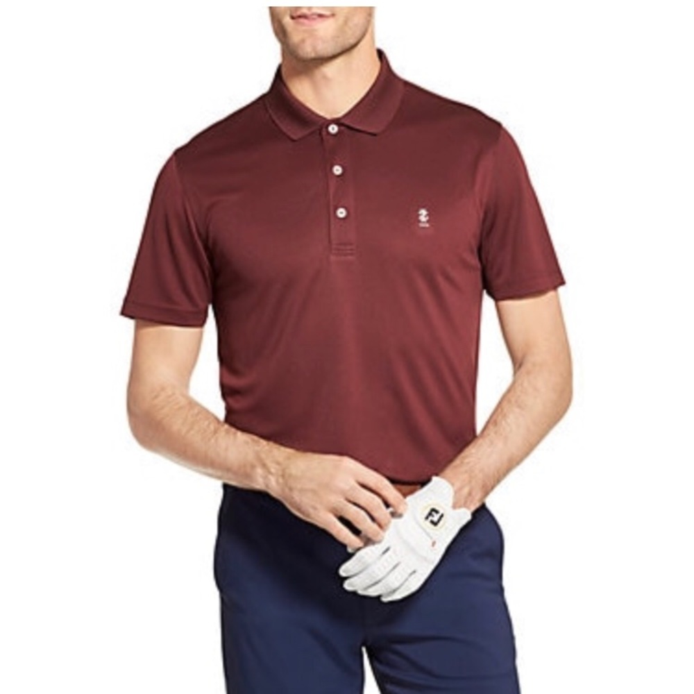 Red IZOD Golf Polo